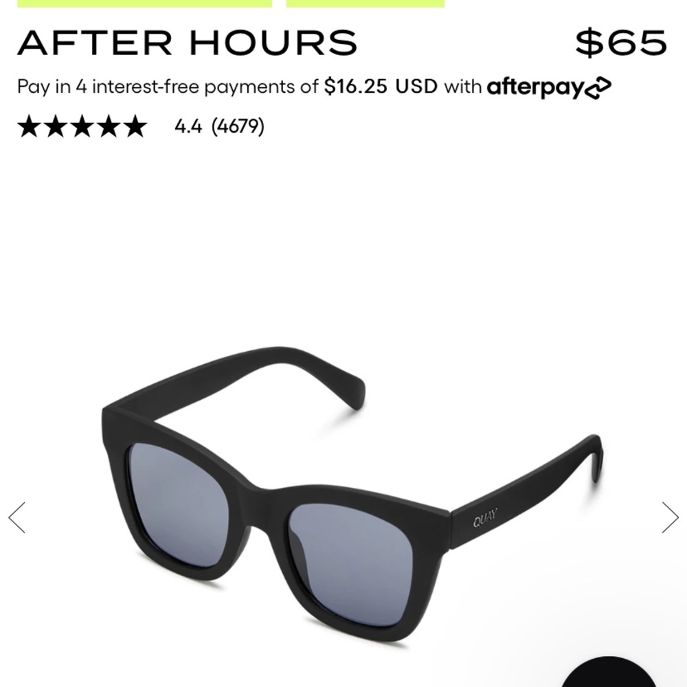 QUAY After Hours Sunglasses